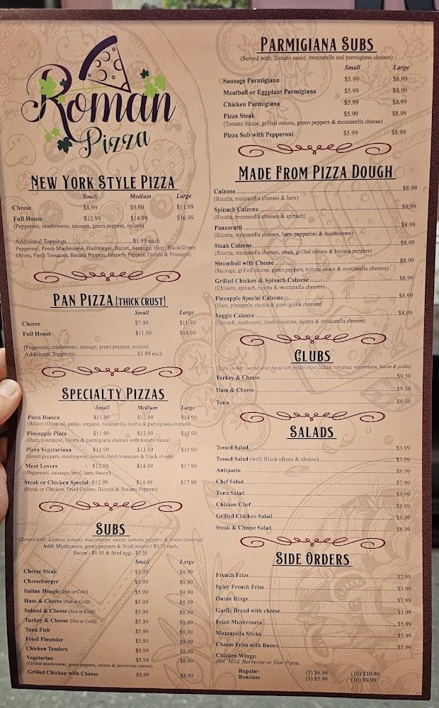 Roman Pizza Italian Restaurant Cheese